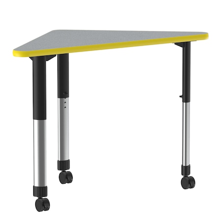 Correll HPL Collaborative Desk - Casters - Wing AD3041TF-WING-15-09-38-CK